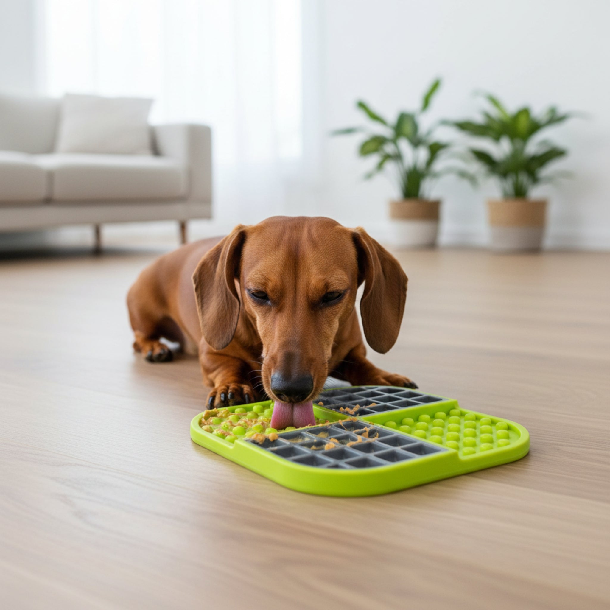 LickiMat Slomo Schleckmatte - Anti - Stress &amp; Beschäftigung für Hunde - Woofshack