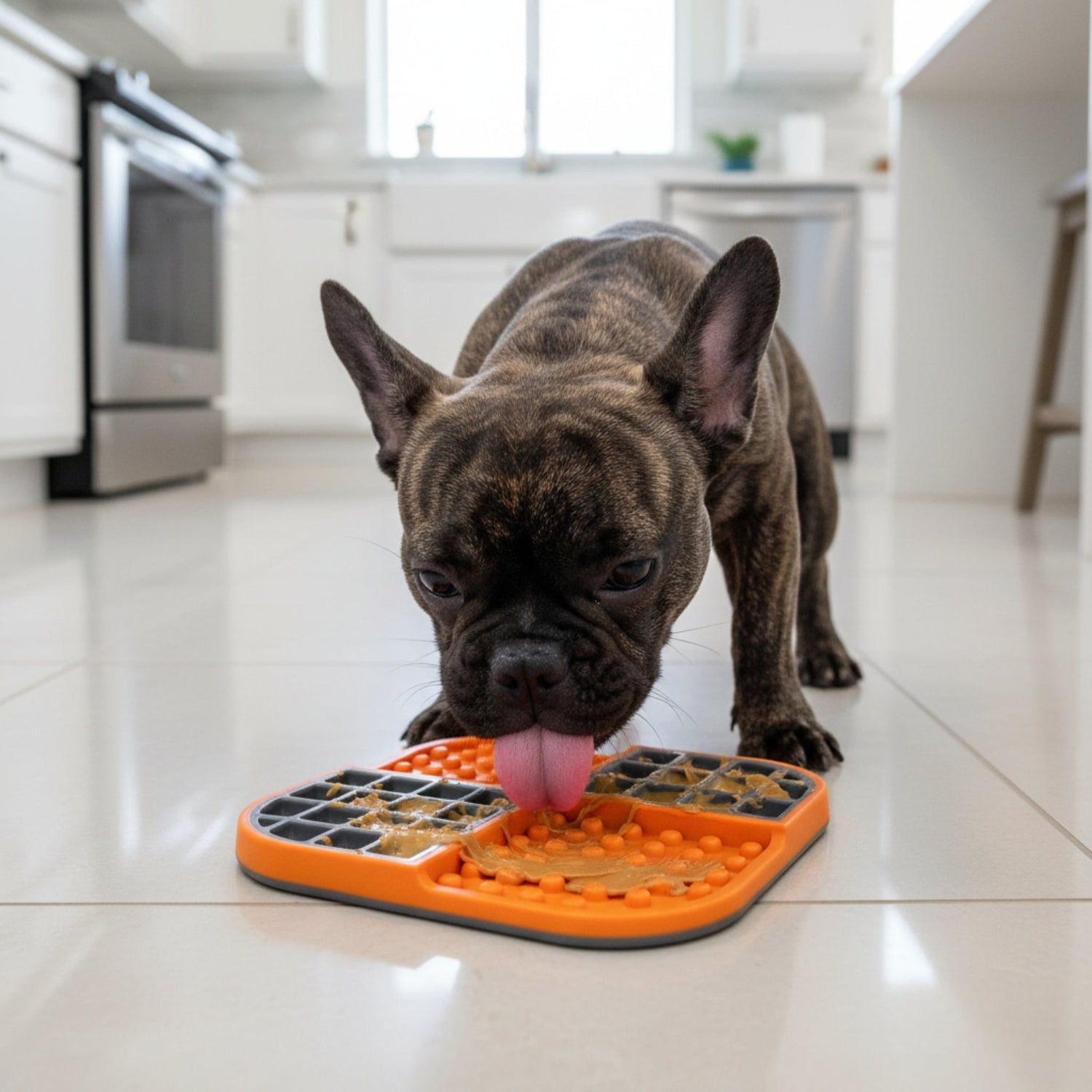 LickiMat Slomo Schleckmatte - Anti - Stress &amp; Beschäftigung für Hunde - Woofshack