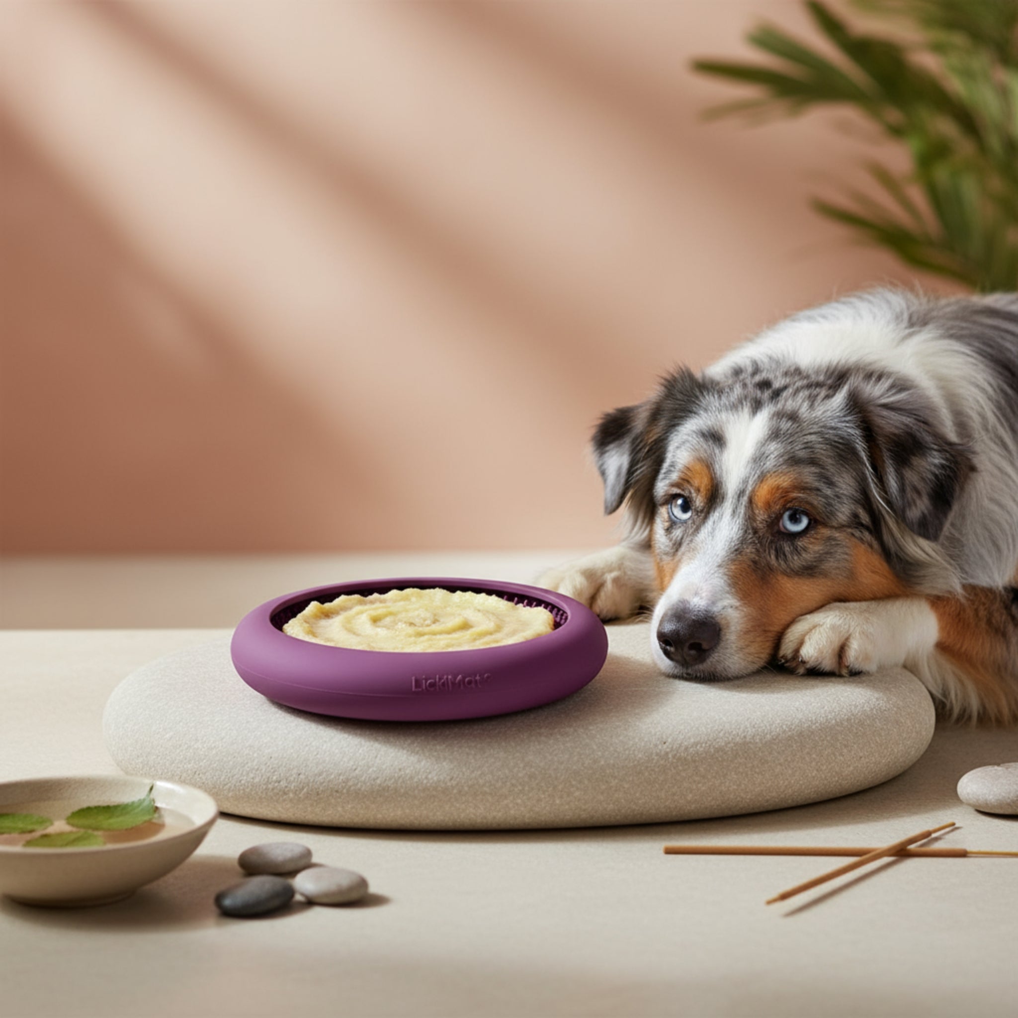 LickiMat Ufo Schleckschale – Anti - Stress Beschäftigung für Hunde - Woofshack