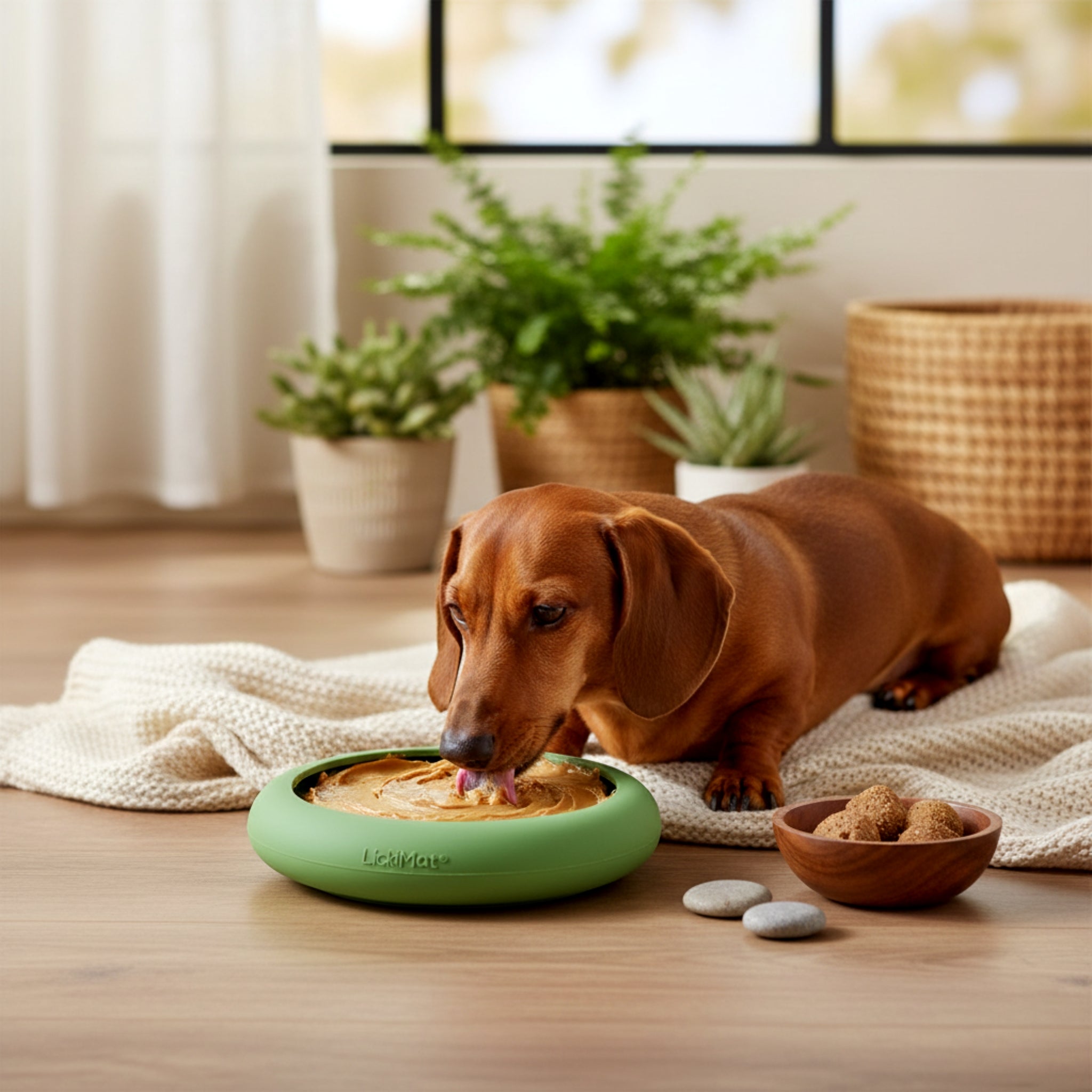 LickiMat Ufo Schleckschale – Anti - Stress Beschäftigung für Hunde - Woofshack