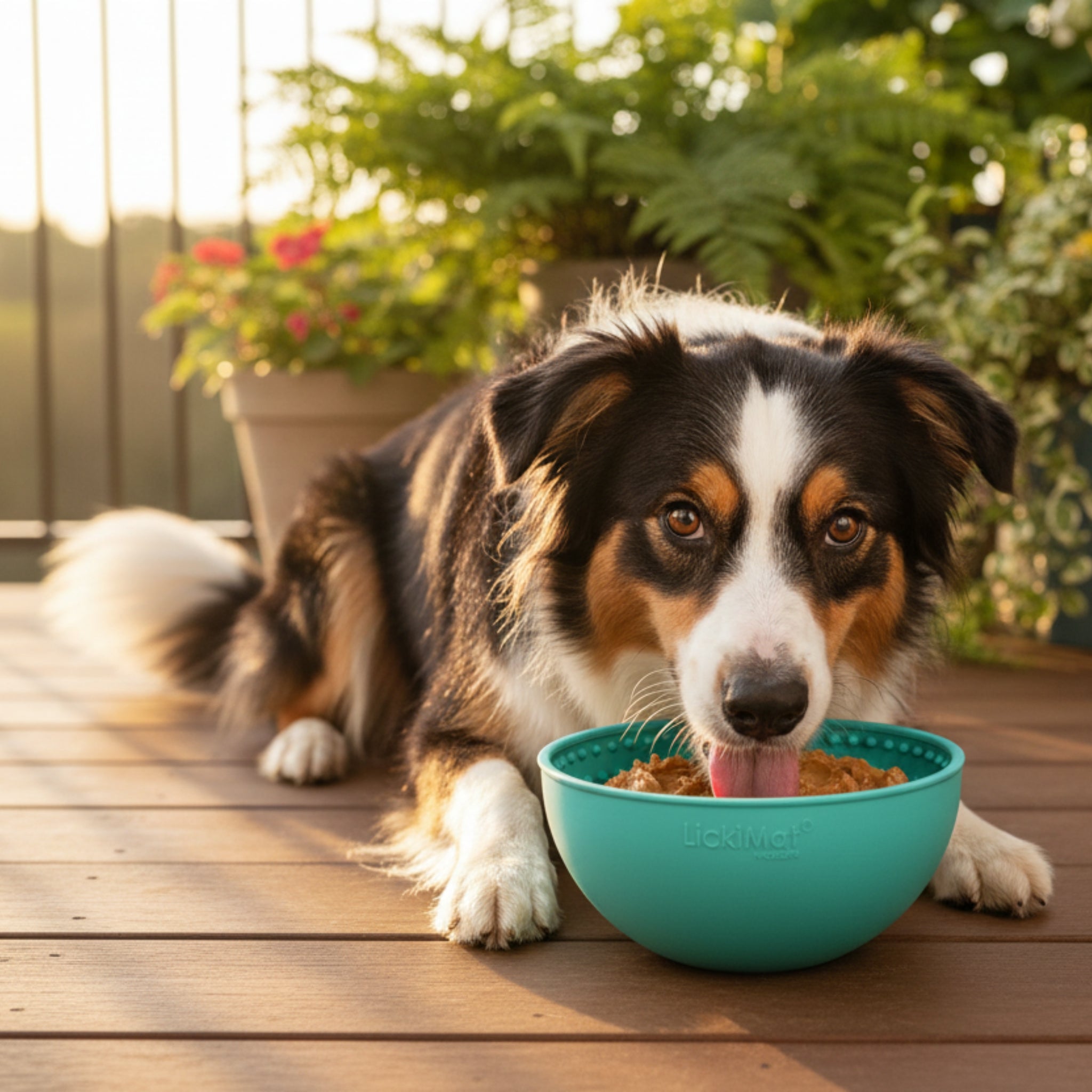 LickiMat Wobble Anti - Schling Schlecknapf – Langsame Fütterung &amp; Stressabbau für Hunde - Woofshack