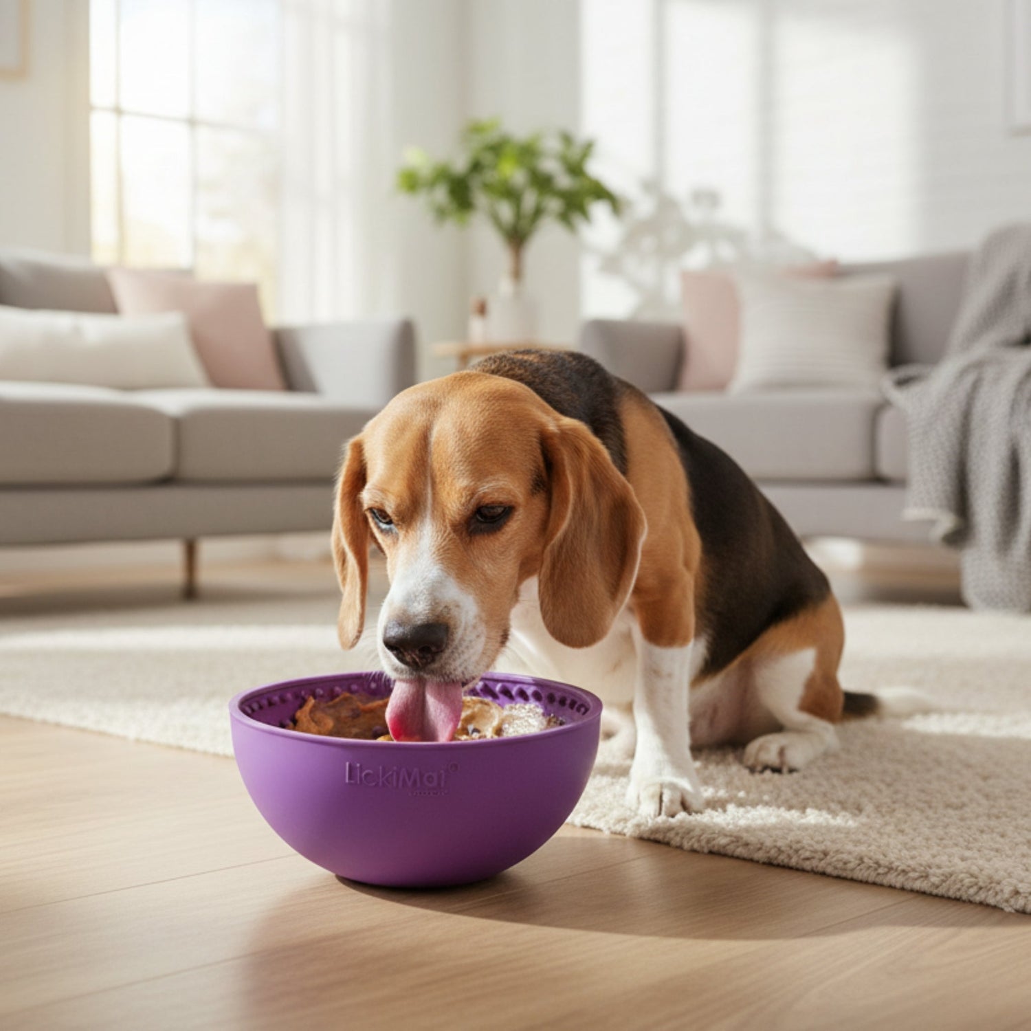 LickiMat Wobble Anti - Schling Schlecknapf – Langsame Fütterung &amp; Stressabbau für Hunde - Woofshack