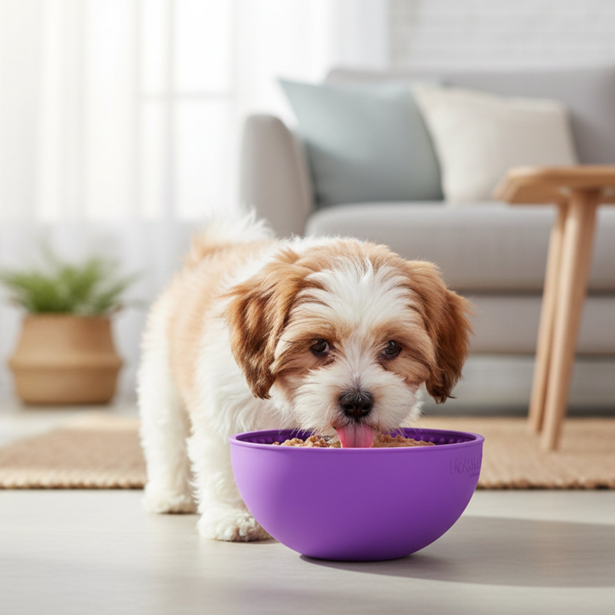 LickiMat Wobble Anti - Schling Schlecknapf – Langsame Fütterung &amp; Stressabbau für Hunde - Woofshack