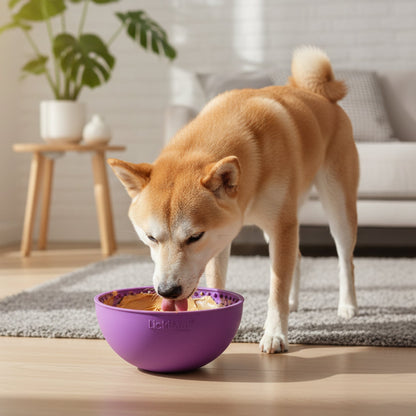 LickiMat Wobble Anti - Schling Schlecknapf – Langsame Fütterung &amp; Stressabbau für Hunde - Woofshack