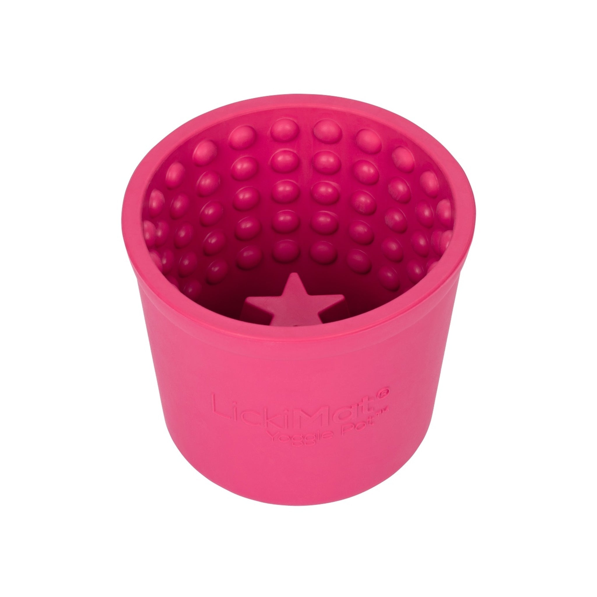 LickiMat Yoggie Pot – Anti - Schling Hundenapf für langsames Fressen &amp; entspanntes Lecken - Woofshack