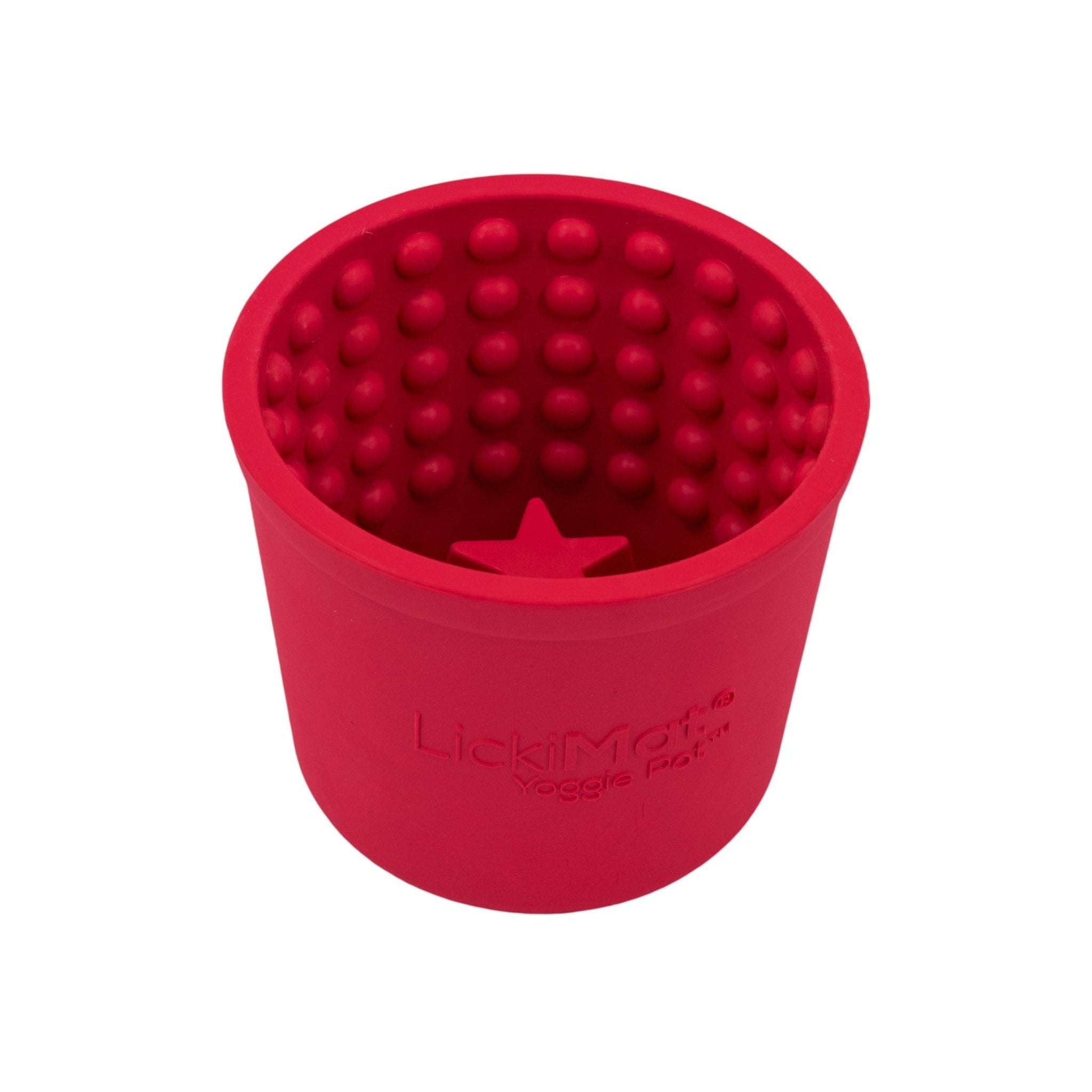 LickiMat Yoggie Pot – Anti - Schling Hundenapf für langsames Fressen &amp; entspanntes Lecken - Woofshack