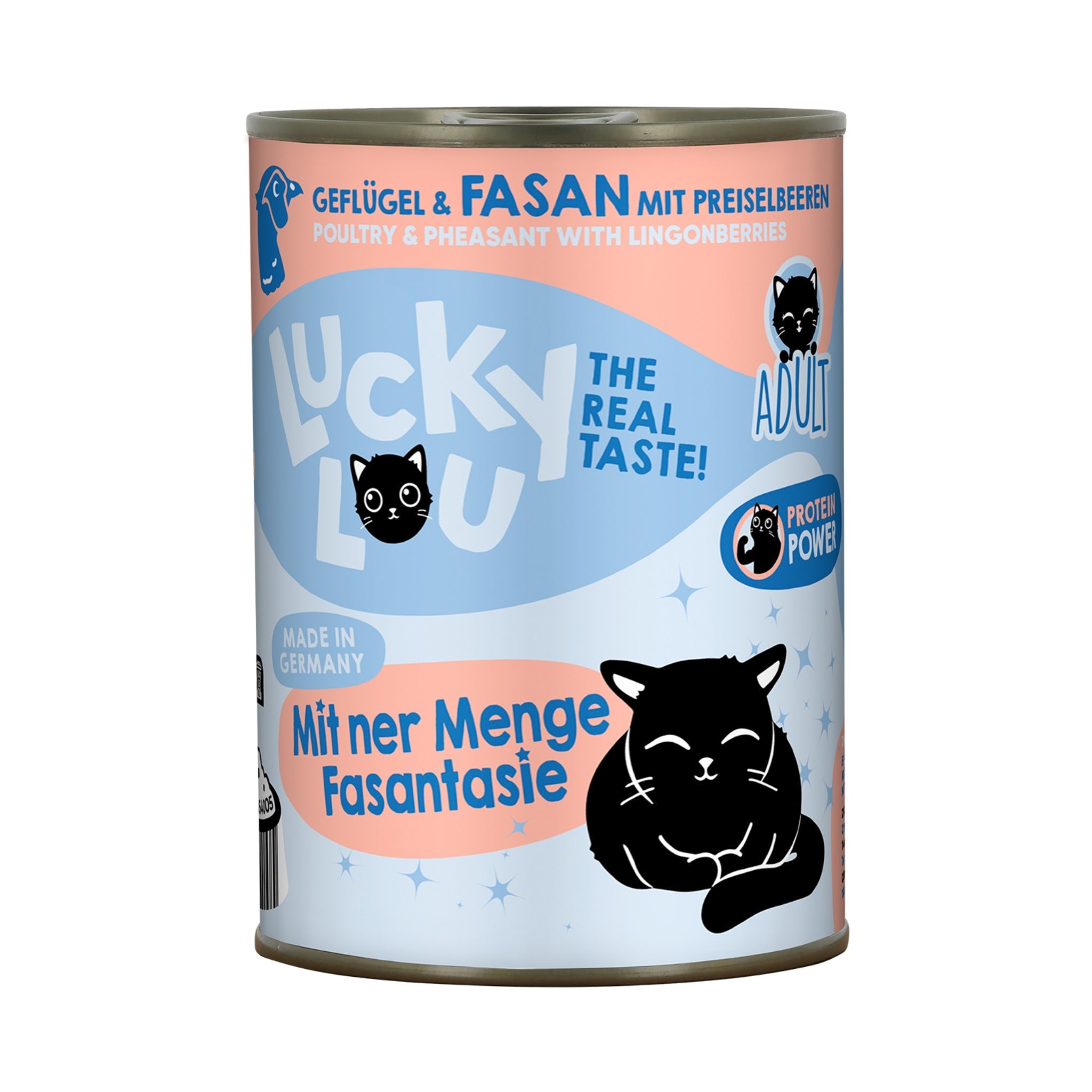 Lucky Lou Life Stage Adult Geflügel &amp; Fasan, Katzen Nassfutter - Woofshack
