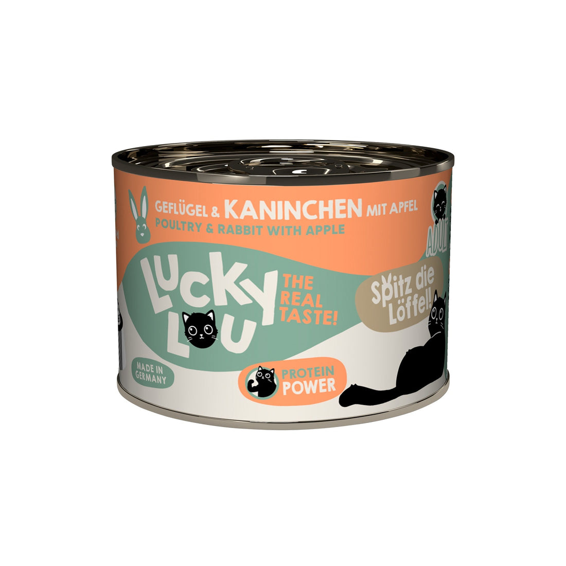 Lucky Lou Life Stage Adult Geflügel & Kaninchen, Katzen Nassfutter - Woofshack