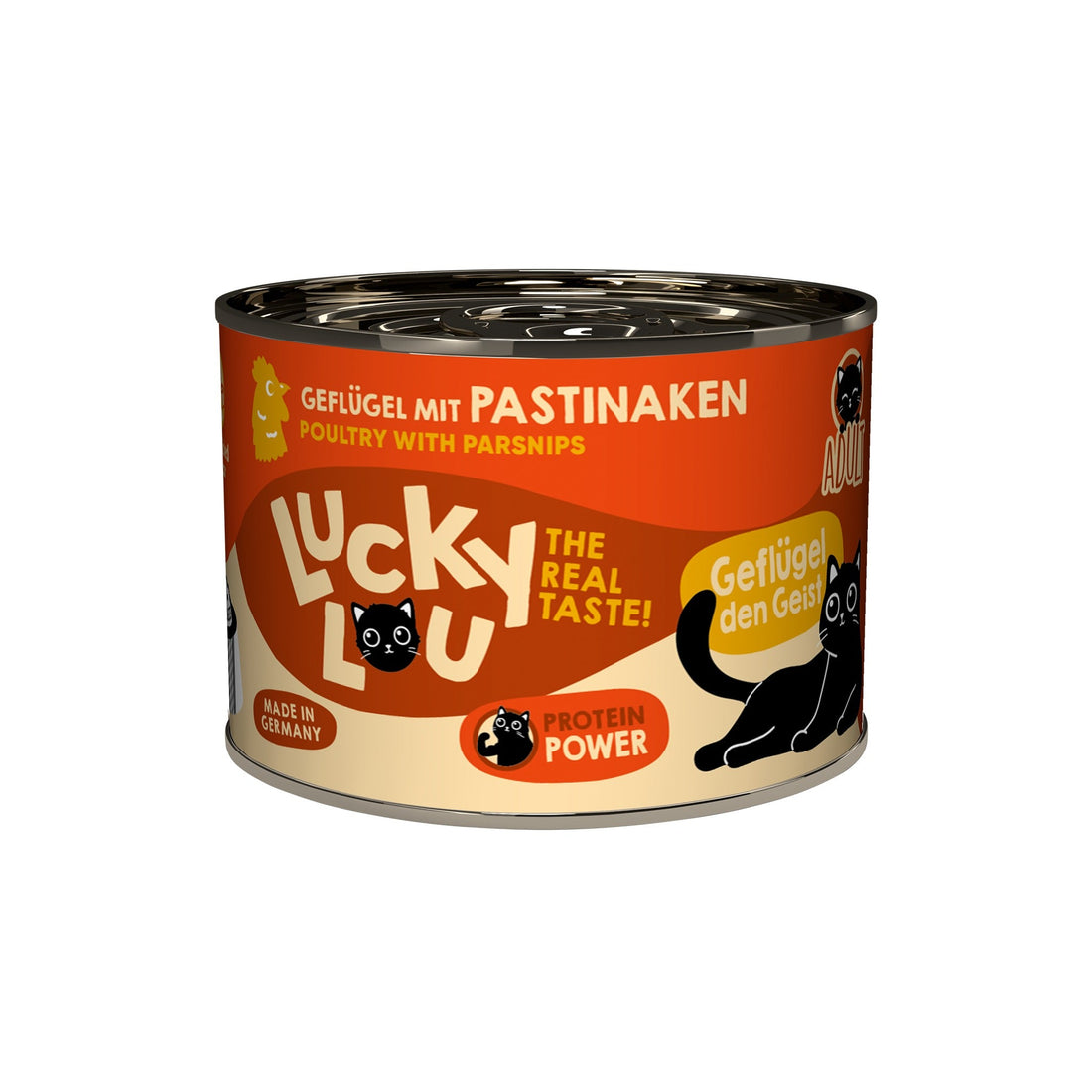 Lucky Lou Life Stage Adult Geflügel, Katzen Nassfutter - Woofshack