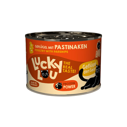 Lucky Lou Life Stage Adult Geflügel, Katzen Nassfutter - Woofshack