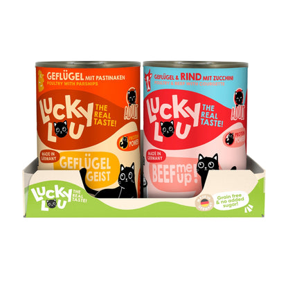 Lucky Lou Life Stage Adult Tasty - Mix, Katzen Nassfutter - Woofshack