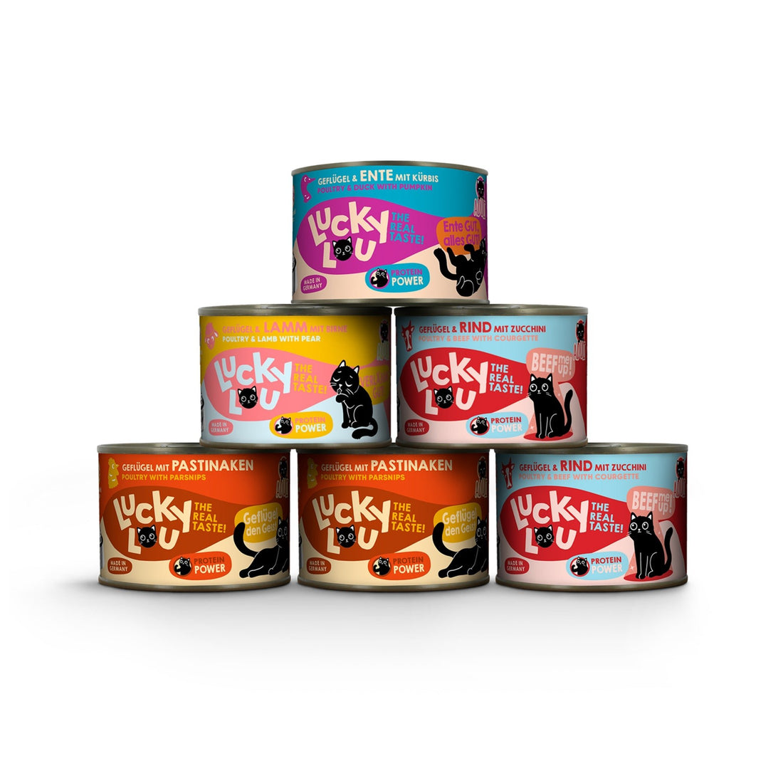 Lucky Lou Life Stage Adult Tasty - Mix, Katzen Nassfutter - Woofshack