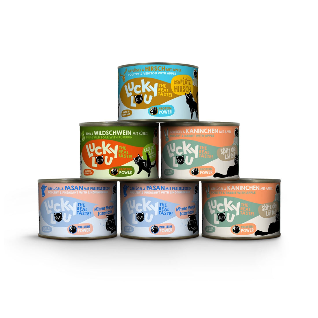 Lucky Lou Life Stage Adult Wild - Mix, Katzen Nassfutter - Woofshack