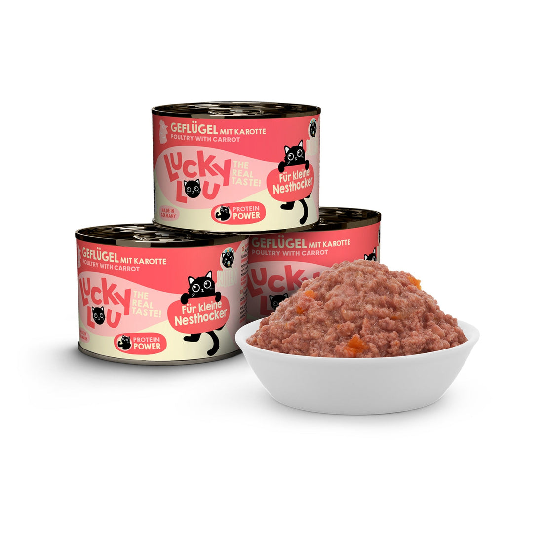 Lucky Lou Life Stage Kitten Geflügel, Nassfutter - Woofshack