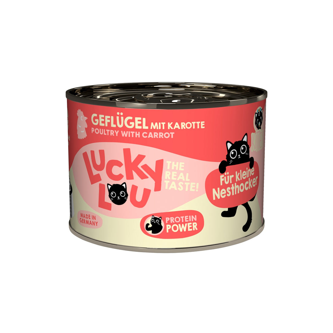 Lucky Lou Life Stage Kitten Geflügel, Nassfutter - Woofshack