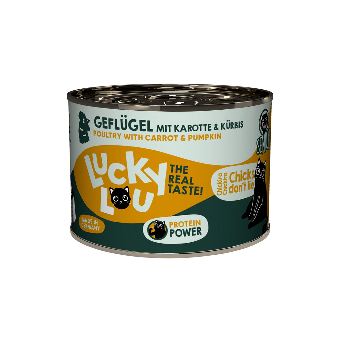 Lucky Lou Life Stage Senior Geflügel, Katzen Nassfutter - Woofshack