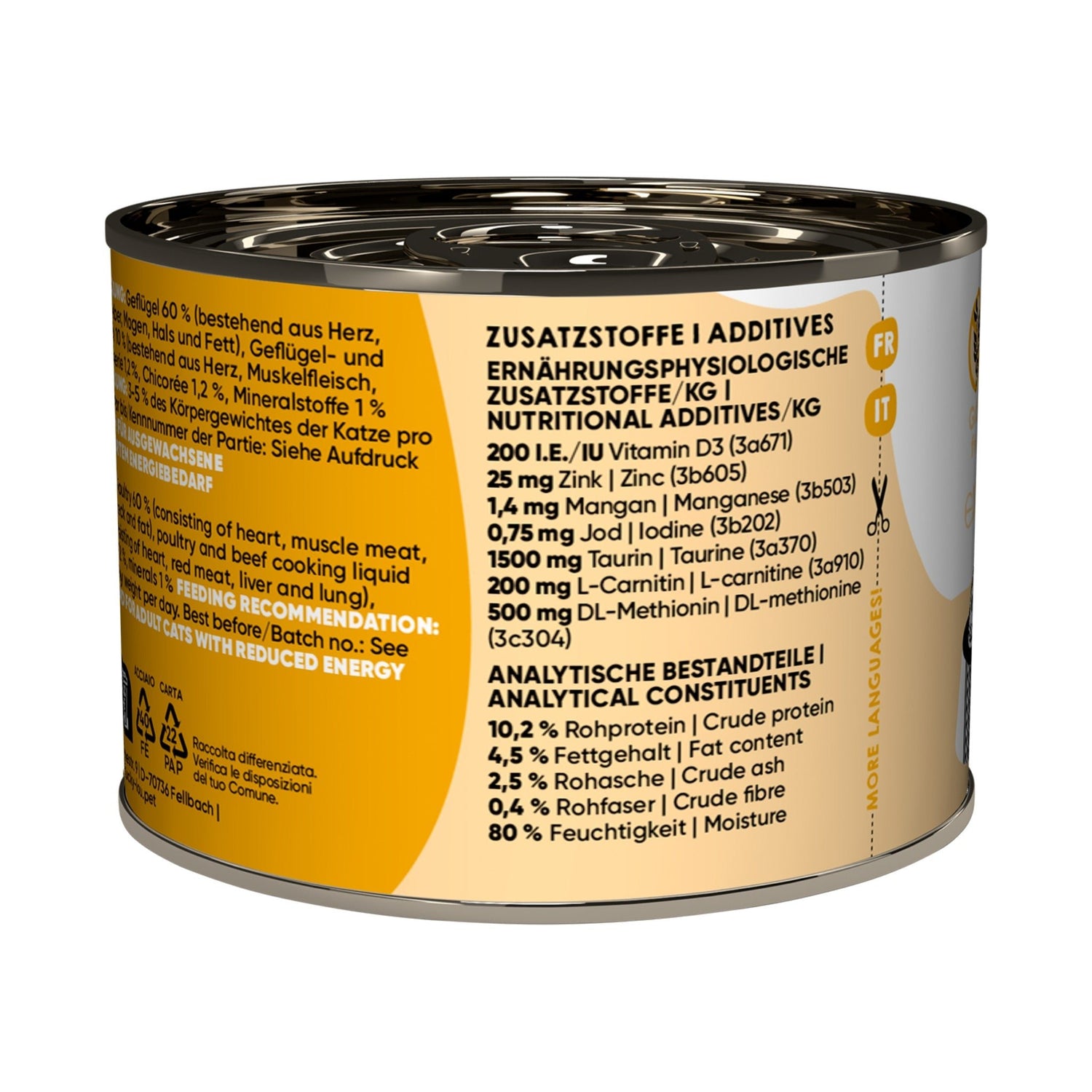 Lucky Lou Life Stage Sterilized Geflügel &amp; Rind, Katzen Nassfutter - Woofshack