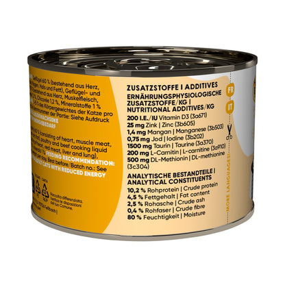 Lucky Lou Life Stage Sterilized Geflügel &amp; Rind, Katzen Nassfutter - Woofshack