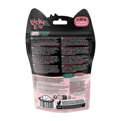 Lucky Lou Lucky Ones Cubes Huhn &amp; Gans, Katzensnack - Woofshack