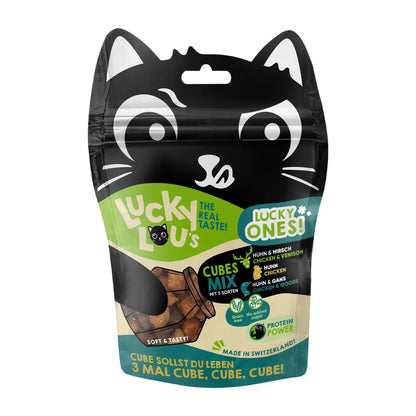 Lucky Lou Lucky Ones Cubes Mixpack, Katzensnack - Woofshack