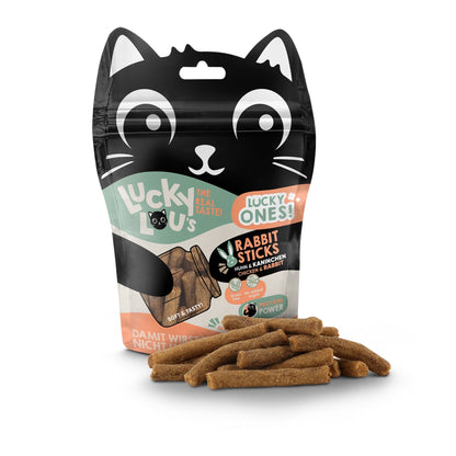 Lucky Lou Lucky Ones Sticks Huhn &amp; Kaninchen, Katzensnack - Woofshack