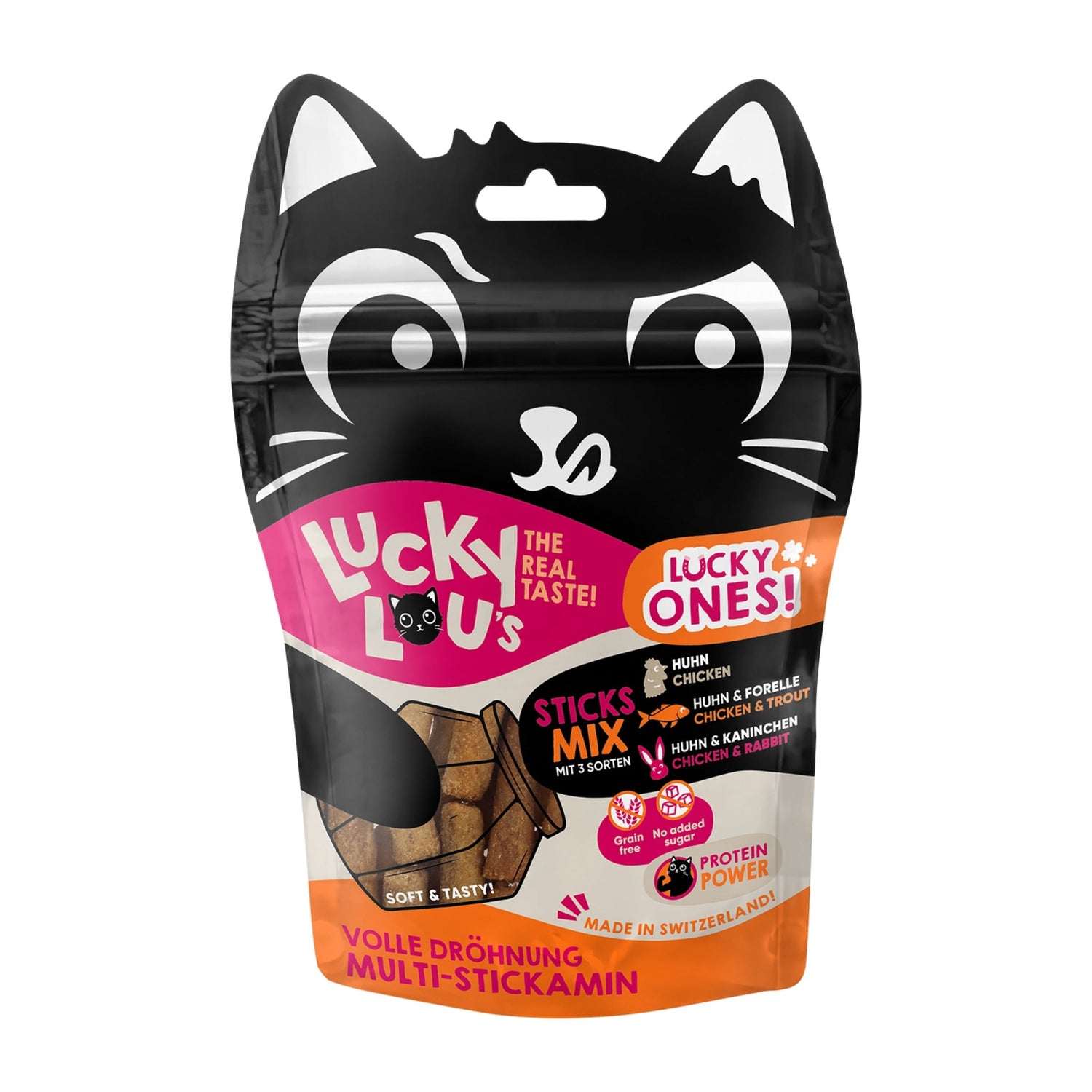 Lucky Lou Lucky Ones Sticks Mix, Katzensnack - Woofshack
