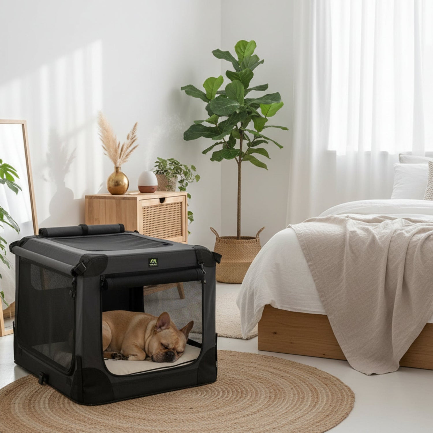 Maelson Lounge Mat Hundekissen für Soft Kennel Transportbox - Woofshack