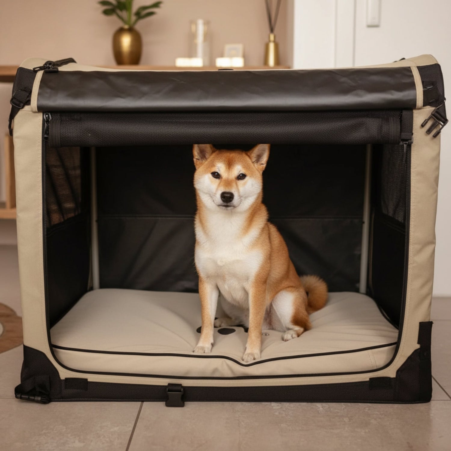 Maelson Lounge Mat Hundekissen für Soft Kennel Transportbox - Woofshack