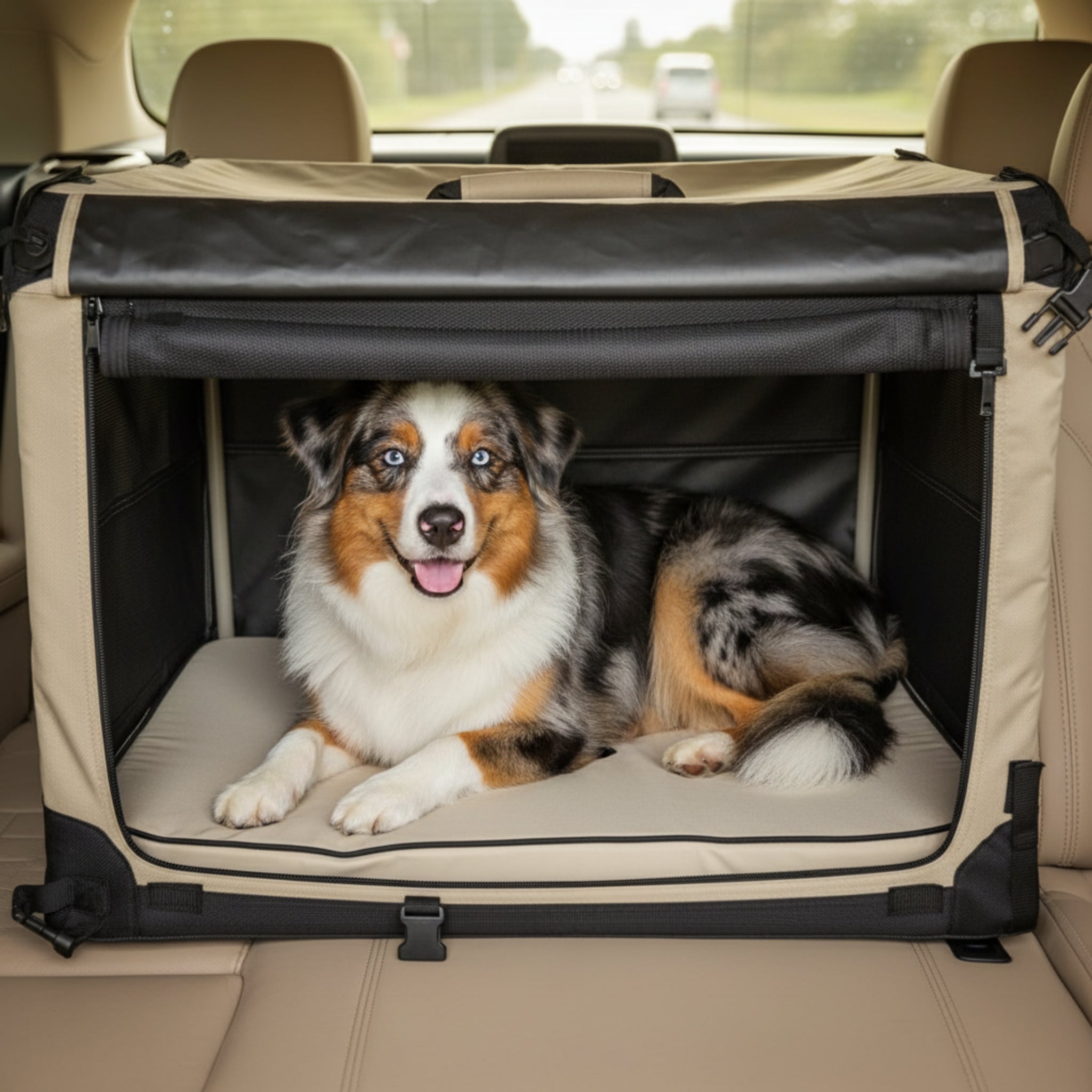 Maelson Lounge Mat Hundekissen für Soft Kennel Transportbox - Woofshack