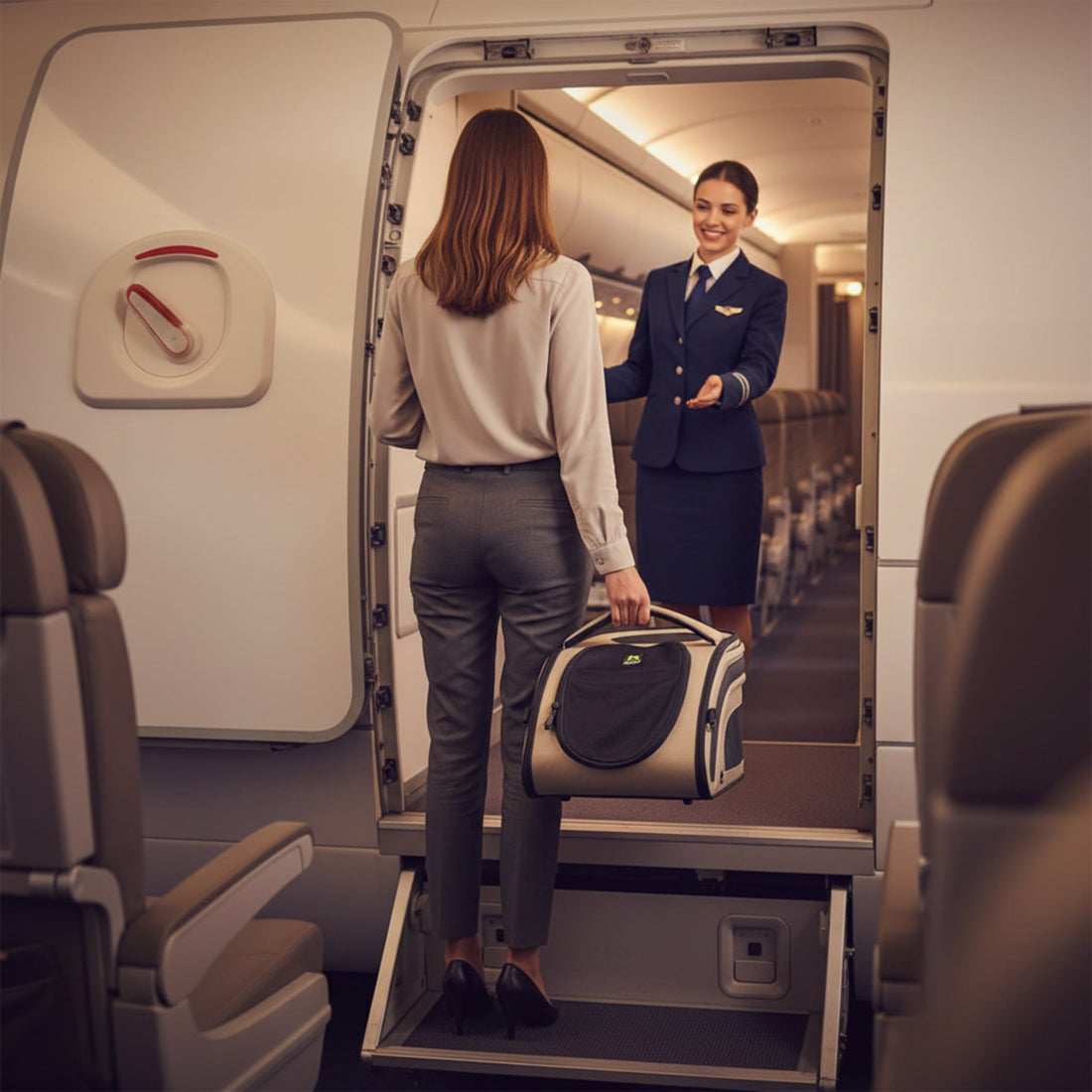 Maelson Snuggle Kennel Hundetransportbox – Flugzeug &amp; Auto - Woofshack