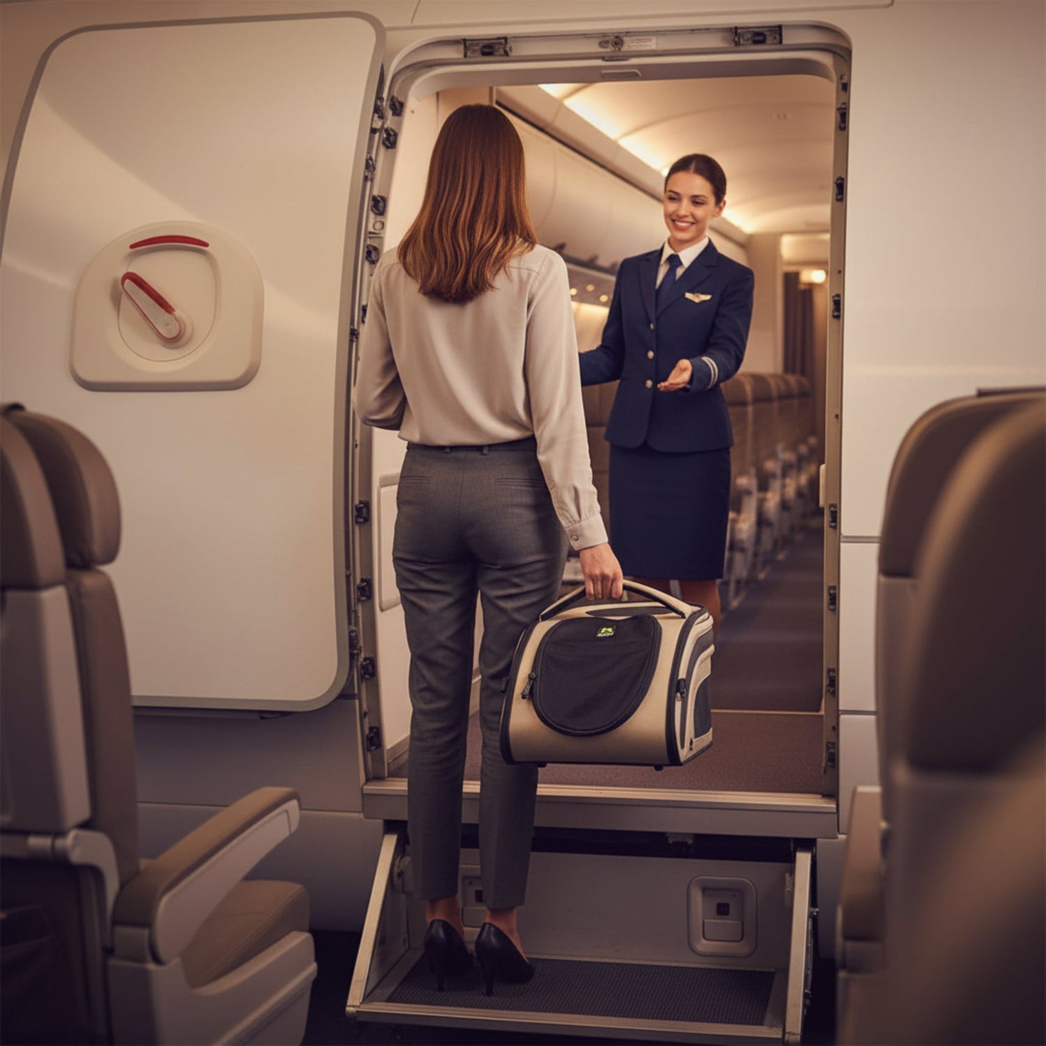 Maelson Snuggle Kennel Hundetransportbox – Flugzeug &amp; Auto - Woofshack