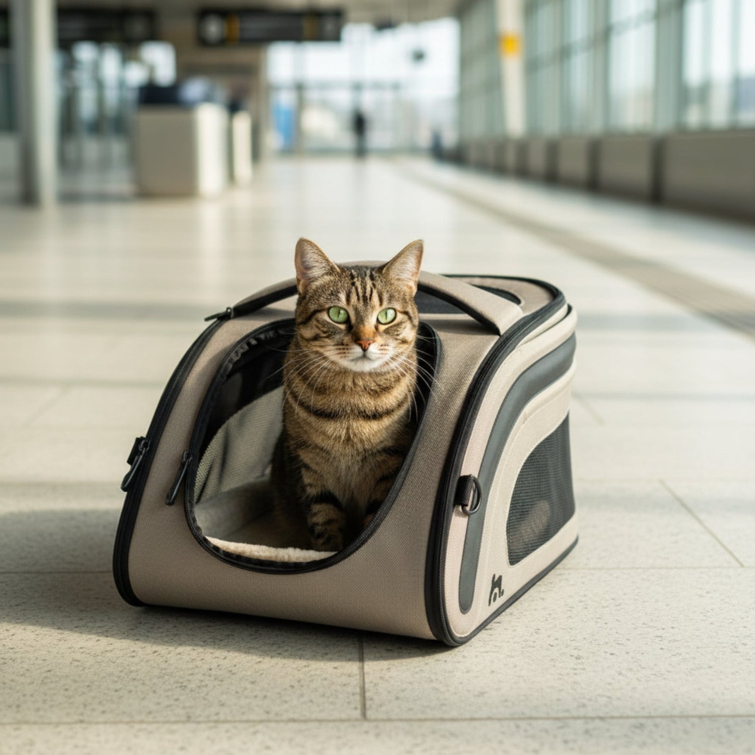 Maelson Snuggle Kennel Hundetransportbox – Flugzeug &amp; Auto - Woofshack