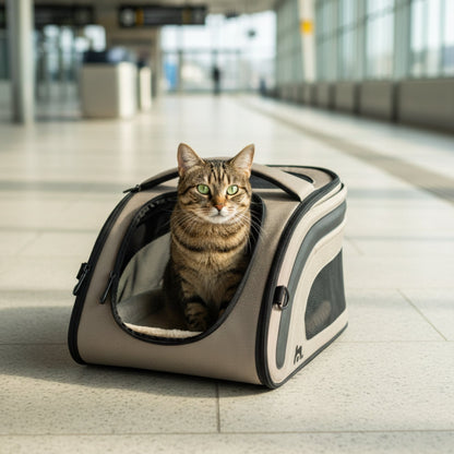 Maelson Snuggle Kennel Hundetransportbox – Flugzeug &amp; Auto - Woofshack