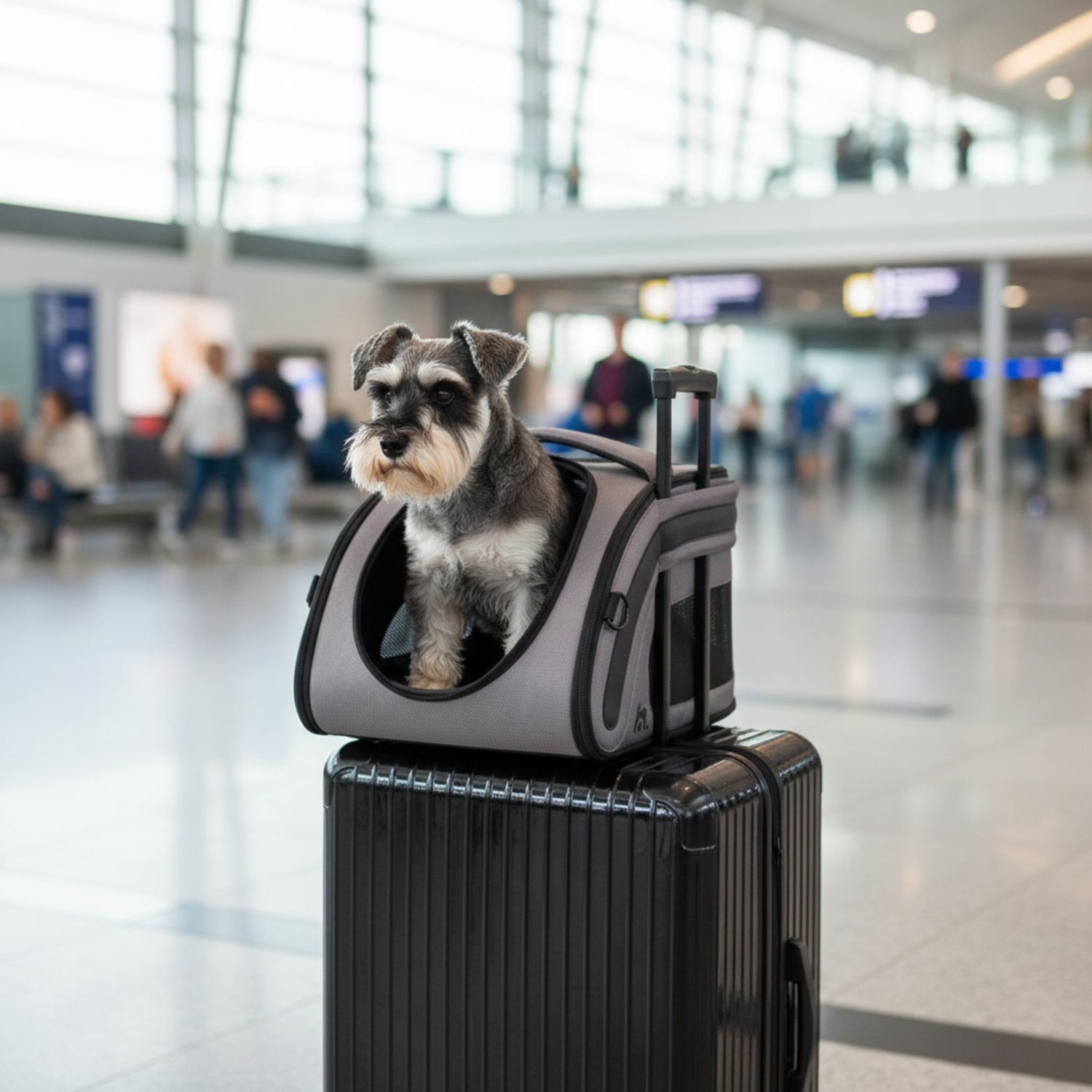 Maelson Snuggle Kennel Hundetransportbox – Flugzeug &amp; Auto - Woofshack