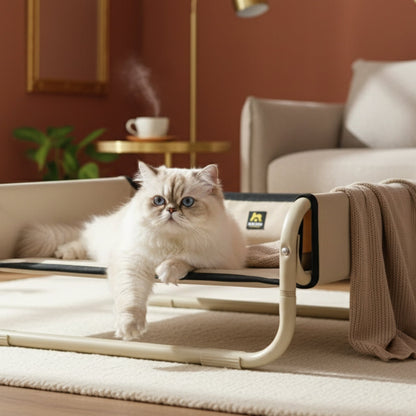 Maelson Soft Bed – Faltbares Haustierbett erhöht &amp; waschbar - Woofshack