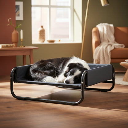 Maelson Soft Bed – Faltbares Haustierbett erhöht &amp; waschbar - Woofshack