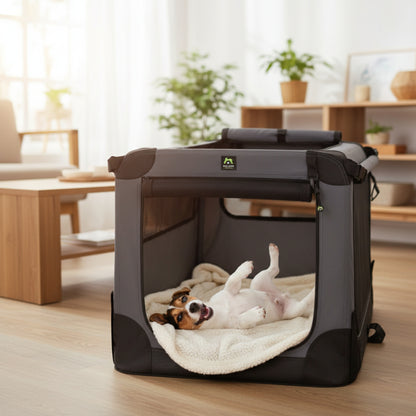 Maelson Soft Kennel – Faltbare Hundebox für Zuhause, Auto &amp; Reise