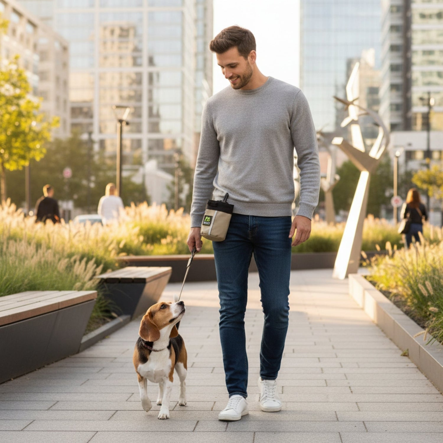 Maelson Treatee Mag Pouch – Magnetische Belohnungstasche für Hundetraining mit praktischem Clip - Woofshack