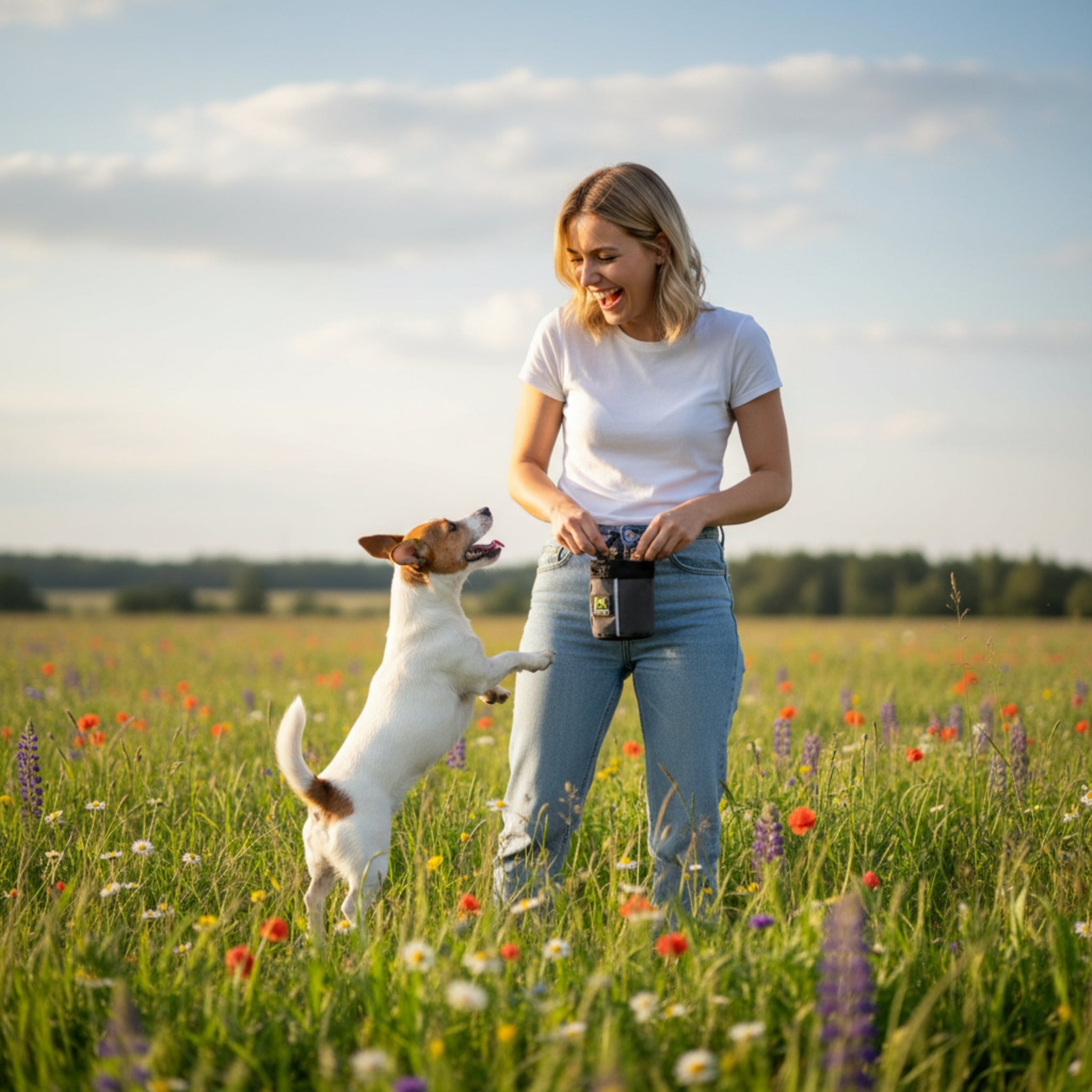 Maelson Treatee Mag Pouch – Magnetische Belohnungstasche für Hundetraining mit praktischem Clip - Woofshack