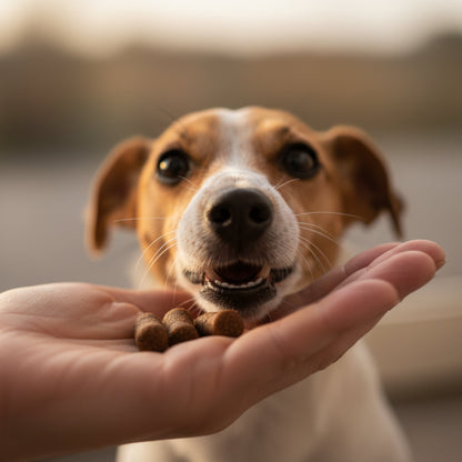 Maelson Treatees Soft Hundesnacks mit Ziege – Getreidefreie Premium - Belohnung für sensible Hunde - Woofshack