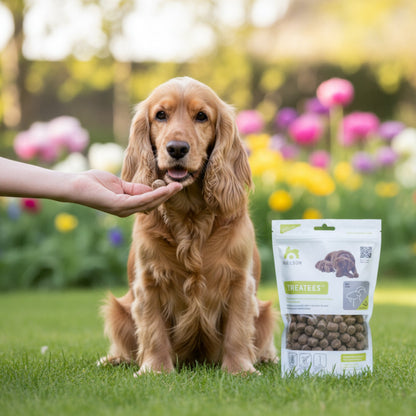 Maelson Treatees Soft Hundesnacks mit Ziege – Getreidefreie Premium - Belohnung für sensible Hunde - Woofshack