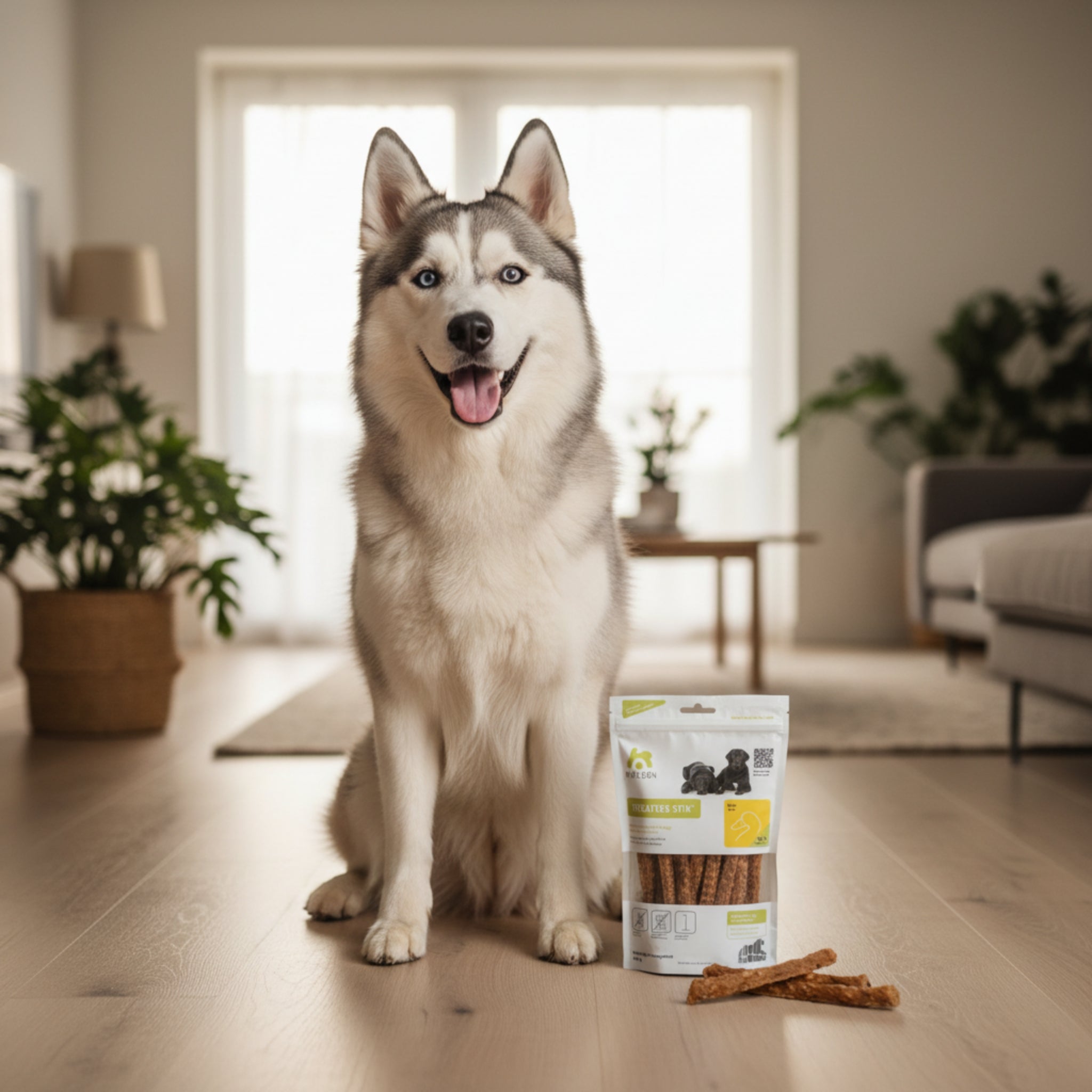 Maelson Treatees Stix Ente – Natürliche Kaustreifen für gesunde Zähne &amp; glückliche Hunde - Woofshack