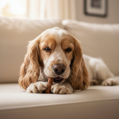 Maelson Treatees Stix Lamm – Natürliche Kaustreifen für gesunde Zähne &amp; glückliche Hunde - Woofshack