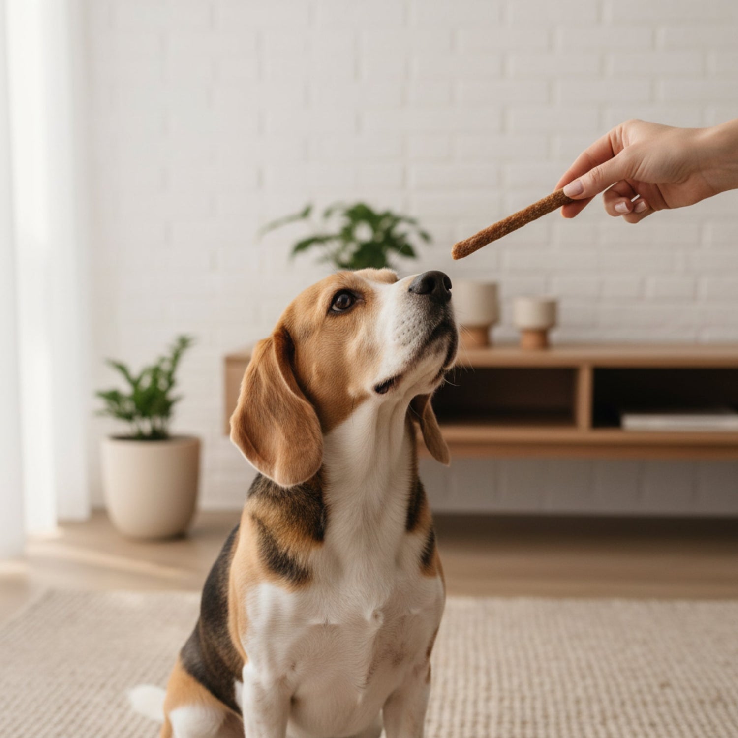 Maelson Treatees Stix Lamm – Natürliche Kaustreifen für gesunde Zähne &amp; glückliche Hunde - Woofshack
