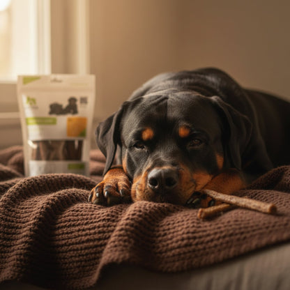 Maelson Treatees Stix Pferd – Premium Pferdefleisch - Stangen für Hunde, natürlicher Kausnack für gesunde Zähne &amp; artgerechte Belohnung - Woofshack