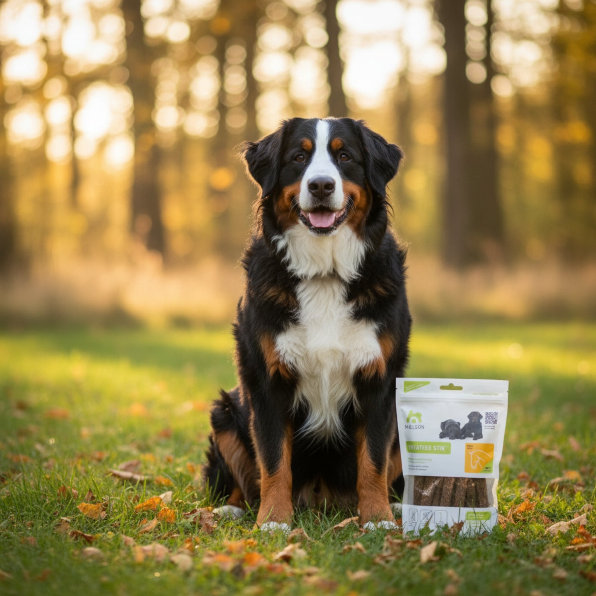 Maelson Treatees Stix Pferd – Premium Pferdefleisch - Stangen für Hunde, natürlicher Kausnack für gesunde Zähne &amp; artgerechte Belohnung - Woofshack