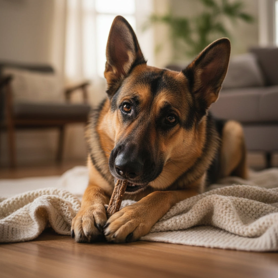 Maelson Treatees Stix Pferd – Premium Pferdefleisch - Stangen für Hunde, natürlicher Kausnack für gesunde Zähne &amp; artgerechte Belohnung - Woofshack