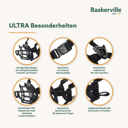 Maulkorb Baskerville Ultra Muzzle - Woofshack