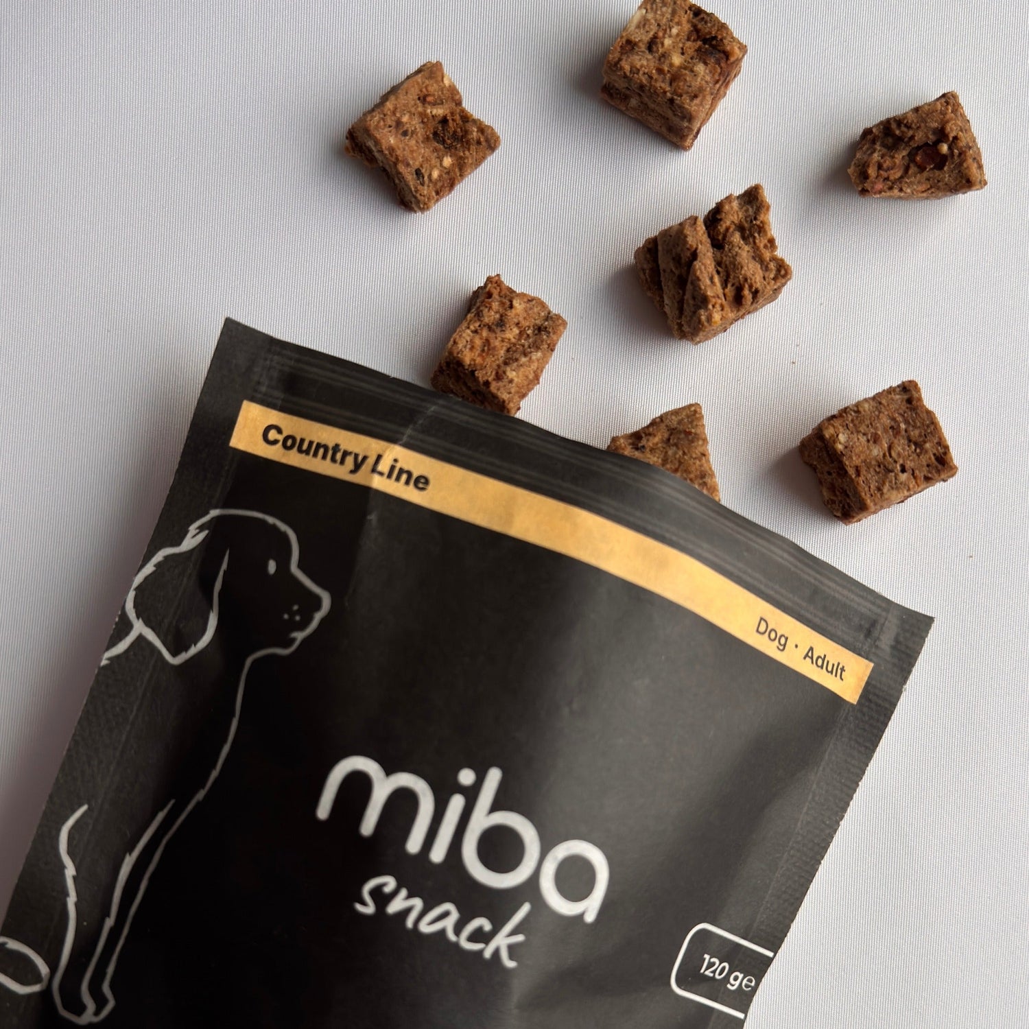 miba Knusprige Hühnerhappen mit Obst, Hundesnack - Woofshack
