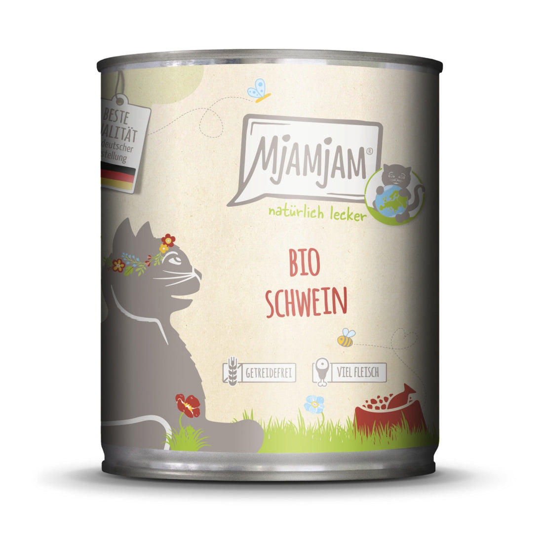 MjAMjAM Bio Schwein - Katzen Nassfutter - Woofshack